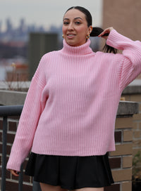 Nicole Oversized Loose Turtle Neck Sweater