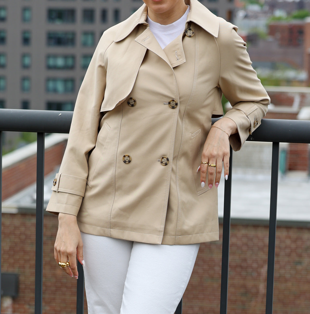 Trench Coat Short Length