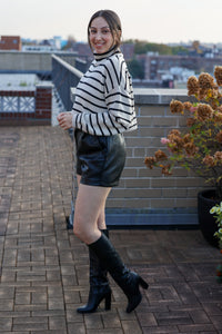 Olivia Faux Leather Short