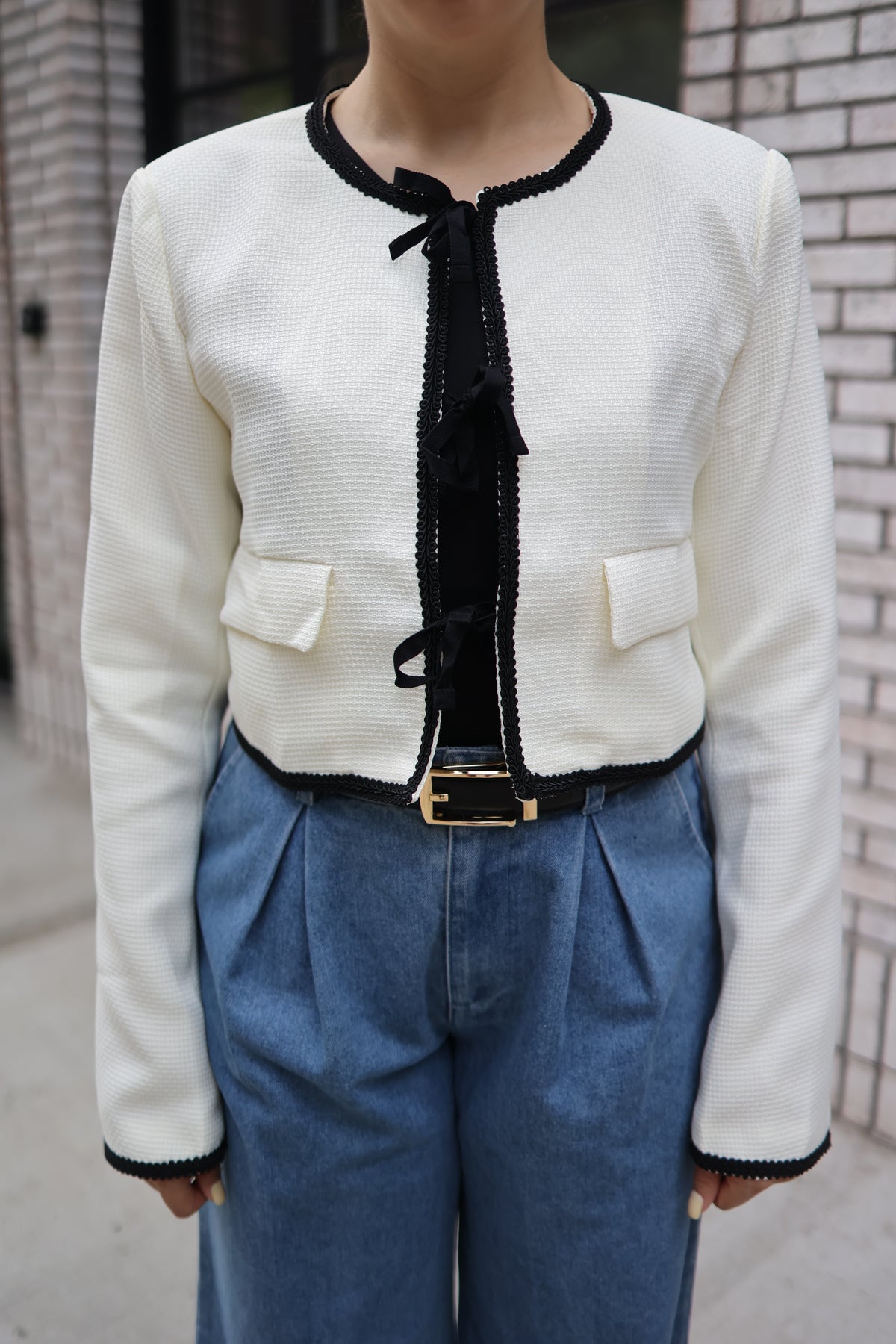 Bella Structure Woven Jacket